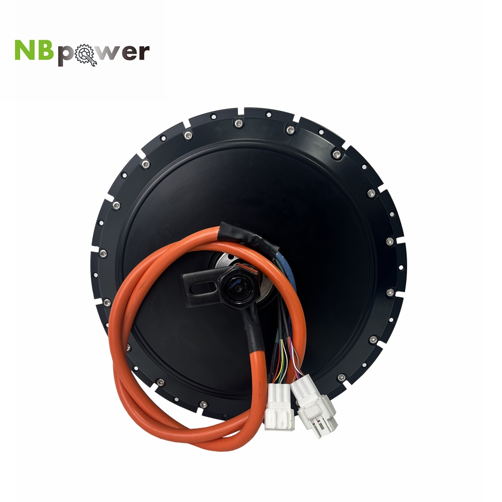 72V 5000W Hub Motor Kit - محرك خلفي للدراجات الكهربائية NBpower 18x22mm