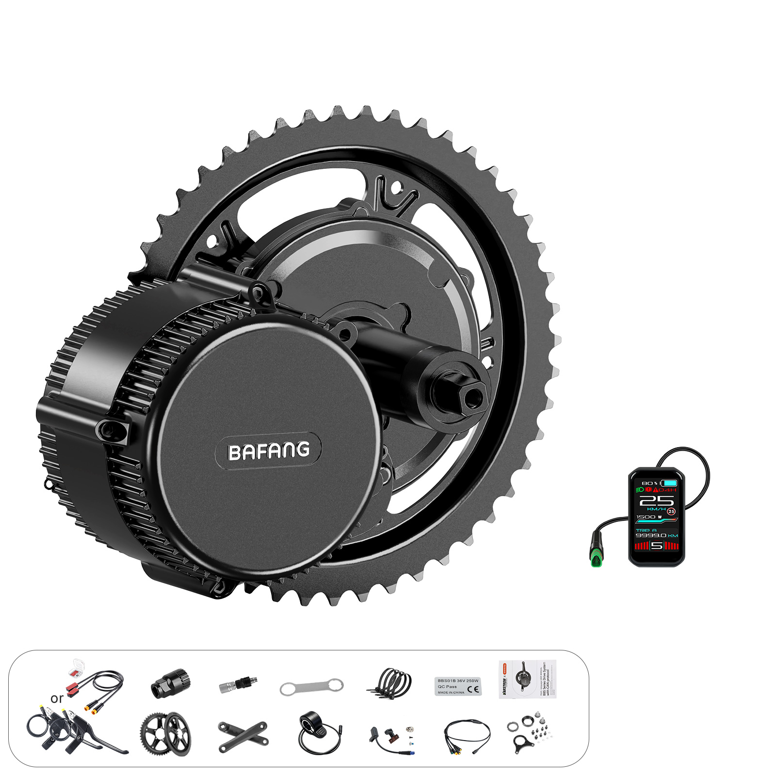 مجموعة محرك Bafang 750W 48V لل - مراجعة Bafang Bbs02B 48V 750W Mid Drive Kit وسعره