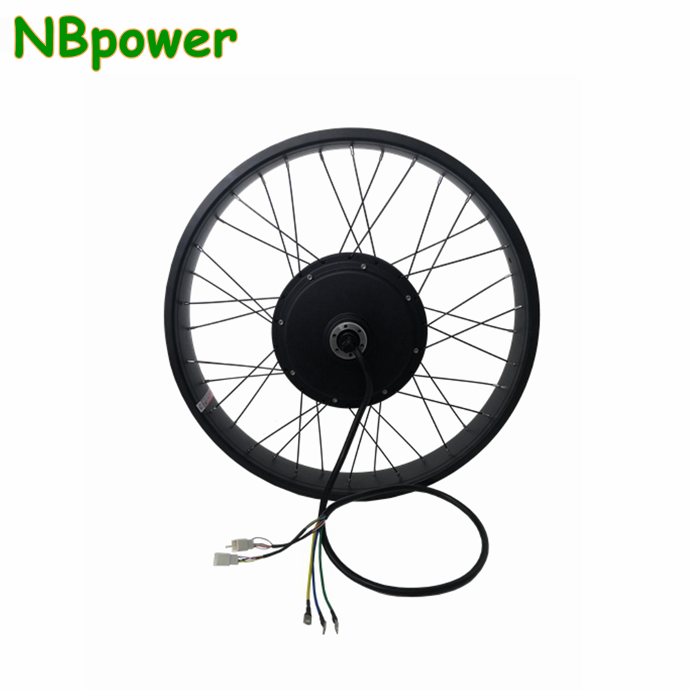 عجلة بمحرك خلفي للدراجة الكهرب - مراجعة 72V 5000W Hub Motor Kit وسعره