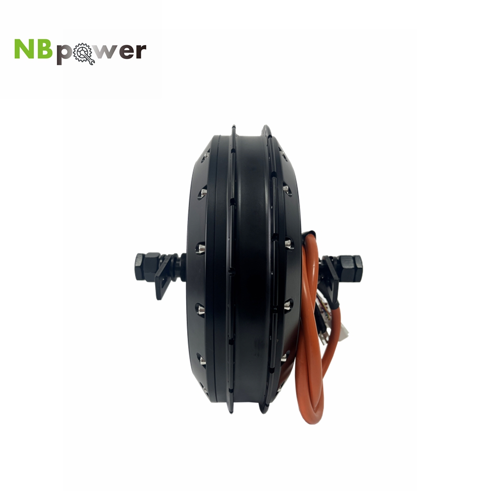 محرك خلفي للدراجات الكهربائية  - مراجعة 72V 5000W Hub Motor Kit وسعره