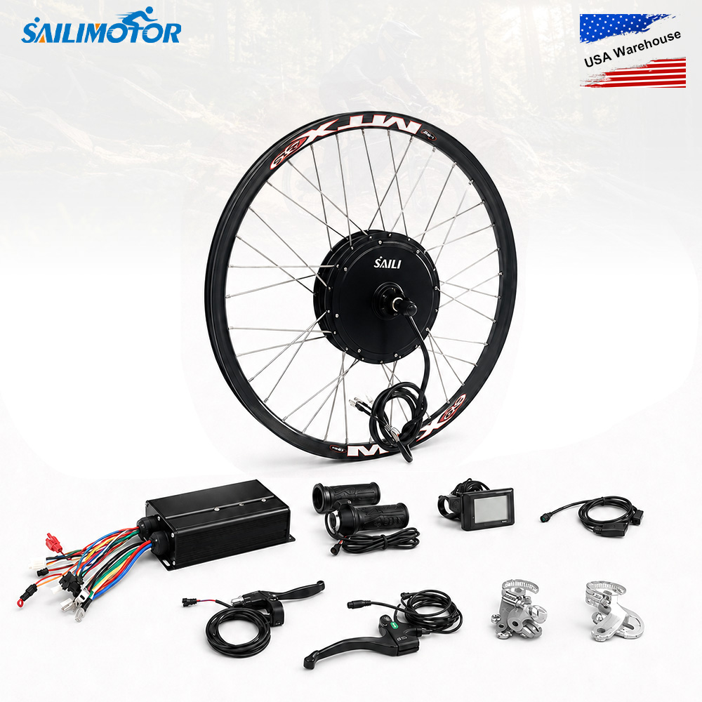 سايليموتور طقم تحويل الدراجة ا - مراجعة Ebike Conversion Kit 72V 3000W وسعره