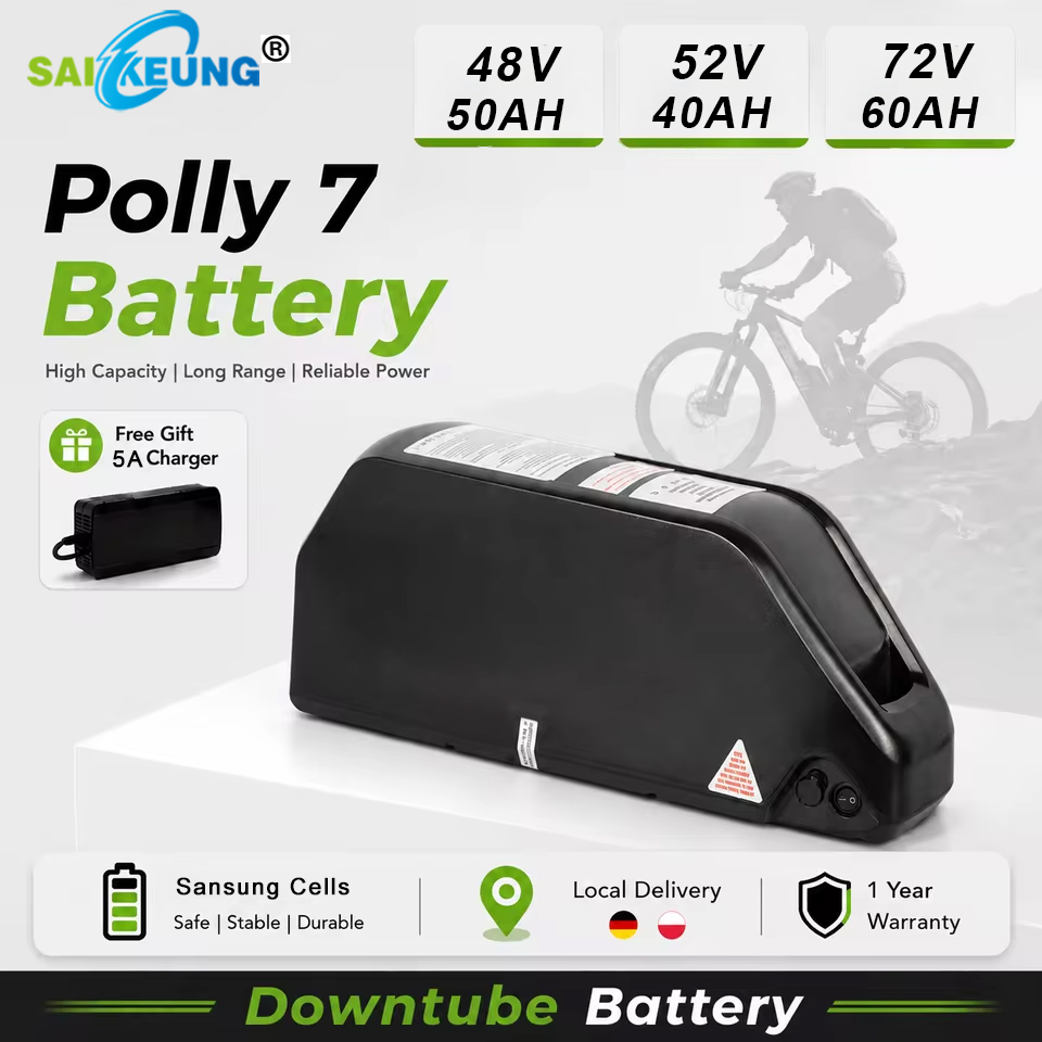 بطارية دراجة كهربائية Cham-Rid - مراجعة Electric Bicycle Battery 72V 30Ah وسعره