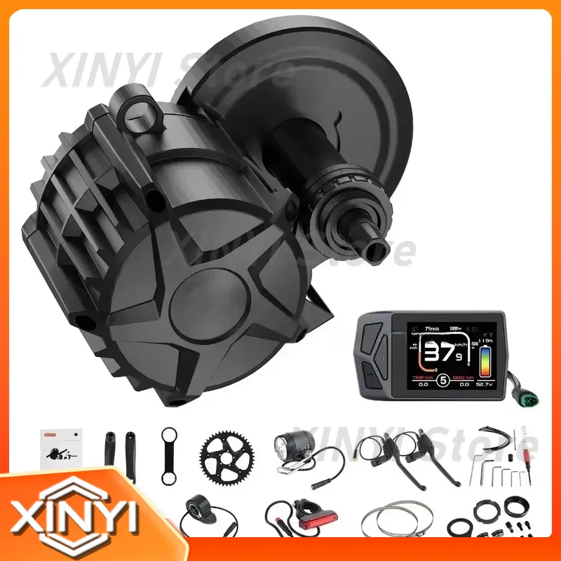 طقم محرك دراجة كهربائية M325 M - مراجعة Mid Drive Motor Kit 52V 1000W وسعره